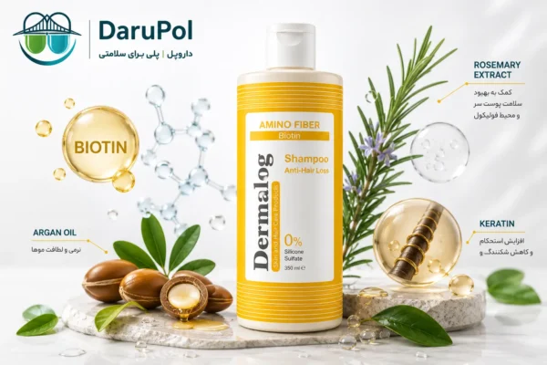 شامپو حاوی بیوتین و روغن آرگان