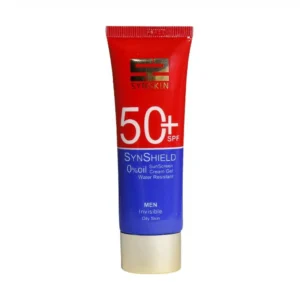 کرم ضد آفتاب SPF50 مردانه ساین شیلد ساین اسکین مناسب پوست چرب