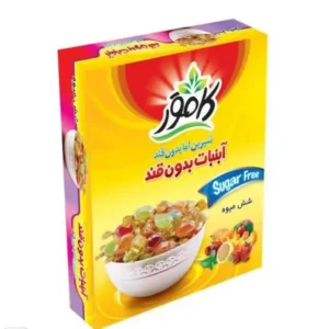 آبنبات بدون قند شش میوه