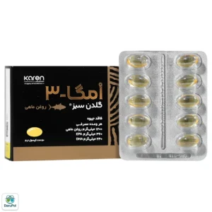 امگا 3 روغن ماهی گلدن سیز کارن