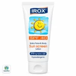 لوسیون ضد آفتاب فیزیکال کودکان SPF40 ایروکس