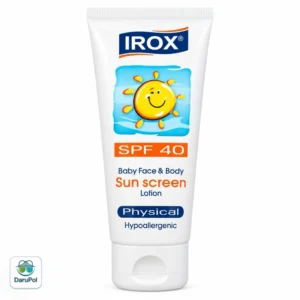 لوسیون ضد آفتاب فیزیکال کودکان SPF40 ایروکس